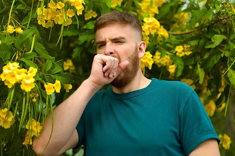 ¿Por qué el polen y las alergias causan tos?